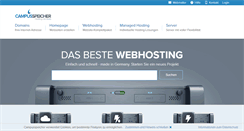 Desktop Screenshot of campusspeicher.de